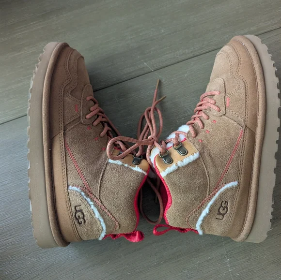 UGG Highland Hi Heritage Sneakers New! Size 8 - Picture 6 of 13